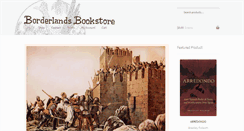 Desktop Screenshot of borderlandsbooks.com